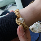 Rolex Vintage Ladies Precision Concealed Cocktail 18k Yellow Gold Watch