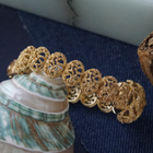 Rolex 1970s Concealed Ladies 14k Gold Cocktail Bracelet Watch