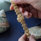 Rolex 1970s Concealed Ladies 14k Gold Cocktail Bracelet Watch