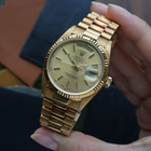 Rolex Day Date President 18038 Yellow Gold 1987