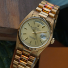 Rolex Day Date President 18038 Yellow Gold 1987