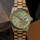 Rolex 1987 Day Date President 18038 Yellow Gold | Papers