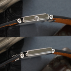 Corum Rolls Royce Diamond Ladies 18k White Gold 55595 1990s