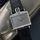 Corum Rolls Royce Diamond Ladies 18k White Gold 55595 1990s