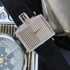 Corum Rolls Royce Diamond Ladies 18k White Gold 55595 1990s