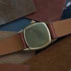 Movado 1920s Single Button Chronograph 18k Yellow Gold