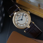 Cartier 1990s Vendome .925 Vermeil Small 24 mm 590004