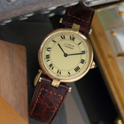 Cartier 1990s Vendome .925 Vermeil 30 mm 590003
