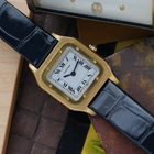 Cartier Santos Dumont Extra Plate Yellow Gold