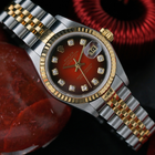 Rolex Datejust 79173 Vignette Diamond Dial Two-Tone 2001