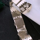 Rolex 1960s Belt Buckle Bracelet 18k White Gold 9634