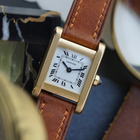 Vintage Cartier Tank Normale 18k Yellow Gold 78093, 1980s