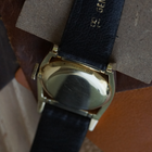 Hamilton 1940s Piping Rock Black Enamel 14k Yellow Gold