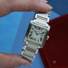 Cartier Tank Française Steel & Gold Medium