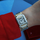 Cartier Tank Française Steel & Gold Medium