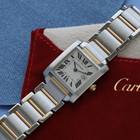 Cartier Tank Française Steel & Gold Medium