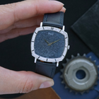 Piaget 1970s Bark Cushion White Gold 12421A6