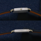 Piaget 1970s Bark Cushion White Gold 12421A6