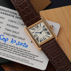 Cartier Tank Solo Small 18k Rose Gold W5200024 | Box | Card