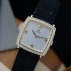 Omega 1960s Cushion 14k Gold Two-Tone Manual Wind