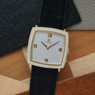 Omega 1960s Cushion 14k Gold Two-Tone Manual Wind
