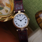 Cartier Small Vendome Trinity 18k Tri-Color 25mm