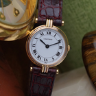 Cartier Small Vendome Trinity 18k Tri-Color 25mm