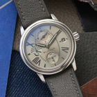 Blancpain Dual Time Zone Moonphase Steel 34mm 3760-1136-52B  Automatic