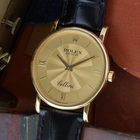 Rolex Cellini 5115 18k Yellow Gold Champagne 32mm 2015