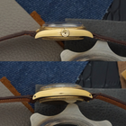 Rolex 1952-53 Oyster Perpetual Bubbleback 6085 Automatic 18k Yellow Gold