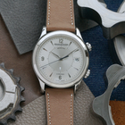 Jaeger LeCoultre Master Memovox Alarm Stainless Steel Q1418430 Automatic Date