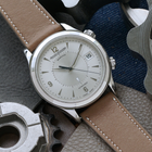 Jaeger LeCoultre Master Memovox Alarm Stainless Steel Q1418430 Automatic Date