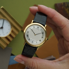 Breguet 1990s Classique Guilloche Automatic Ultra Thin 18k Yellow Gold 32mm