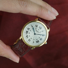 Cartier 1990s Ronde Louis CPCP Paris Mécanique W1527951 Yellow Gold 32mm