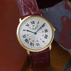 Cartier 1990s Ronde Louis CPCP Paris Mécanique W1527951 Yellow Gold 32mm