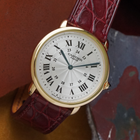 Cartier 1990s Ronde Louis CPCP Paris Mécanique W1527951 Yellow Gold 32mm