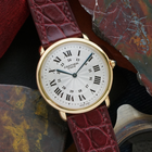 Cartier 1990s Ronde Louis CPCP Paris Mécanique W1527951 Yellow Gold 32mm