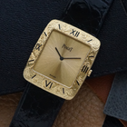 Piaget 1970s Ultra-Thin Ref. 9687 Decorated 18k Yellow Gold