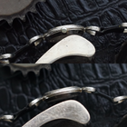 Piaget 1970s Onyx Diamond 9802D Belt Buckle 18k White Gold