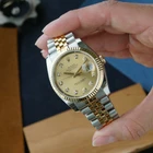 Rolex Datejust 36mm 116233 Champagne Diamond Dial Two-Tone Jubilee 2016