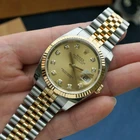Rolex Datejust 36mm 116233 Champagne Diamond Dial Two-Tone Jubilee 2016