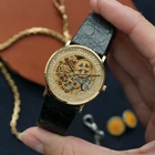 Vacheron Constantin 1980s Diamond Skeleton 30490 18k Yellow Gold Manual 30mm