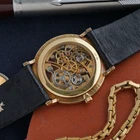 Vacheron Constantin 1980s Diamond Skeleton 30490 18k Yellow Gold Manual 30mm