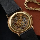 Vacheron Constantin 1980s Diamond Skeleton 30490 18k Yellow Gold Manual 30mm