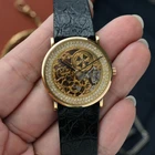 Vacheron Constantin 1980s Diamond Skeleton 30490 18k Yellow Gold Manual 30mm