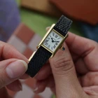 Cartier 1960s Vintage Mini Tank Louis 18k Yellow Gold 15mm