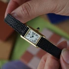 Cartier 1960s Vintage Mini Tank Louis 18k Yellow Gold 15mm