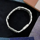 Cartier Panthere Ruban 2420 Blue Mother of Pearl Stainless Steel 2000s Quartz