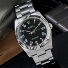 Rolex Oyster Perpetual 116034 Black Diamond Dial 36mm 2009 Automatic