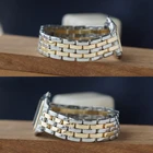 Cartier 1990s Large Panthere Two Row Two Tone 29mm Factory Service